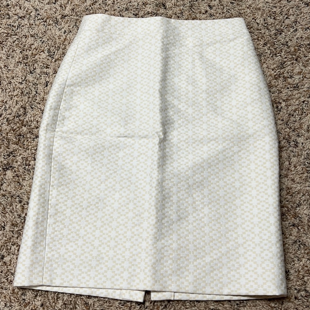 J Crew Hugh waisted pencil skirt